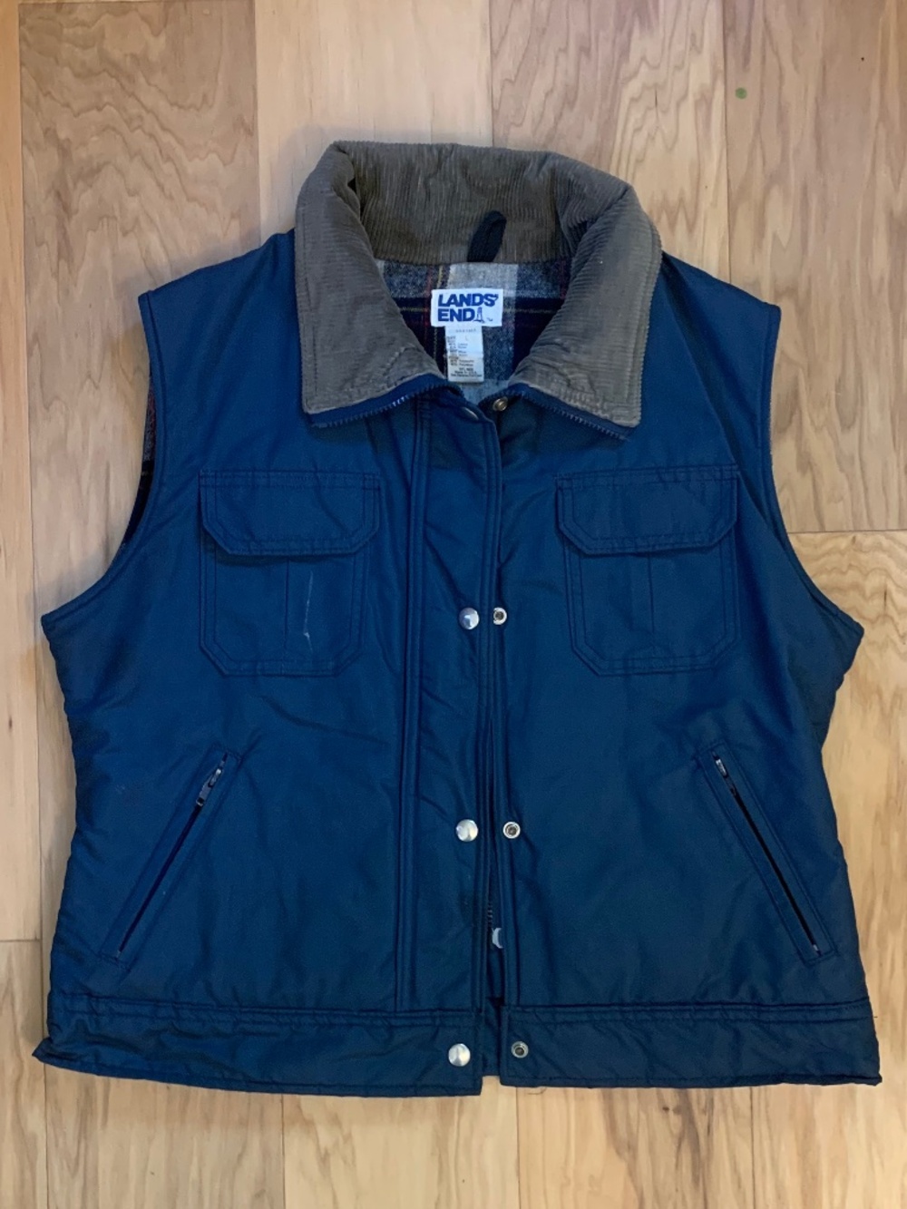 Vintage Lands End vest